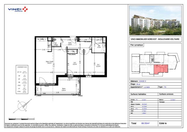 Plan lokalu ABLC403