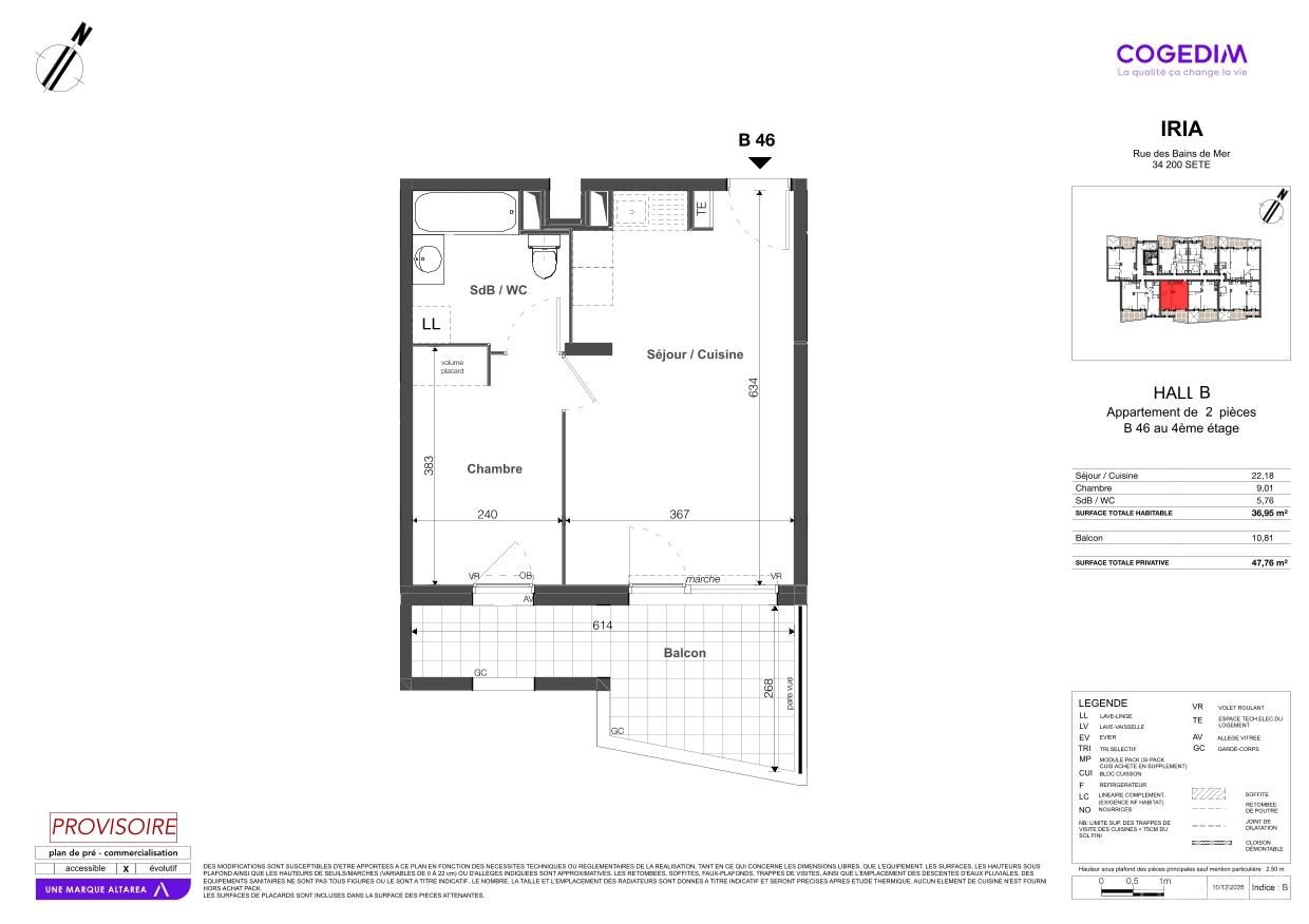 Plan du logement