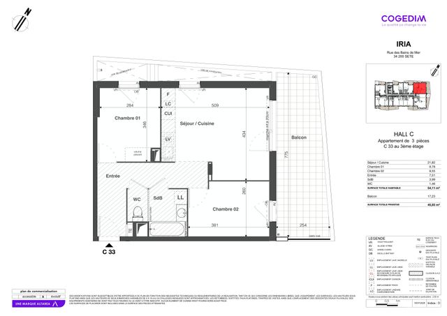 Планування лота C33-PM
